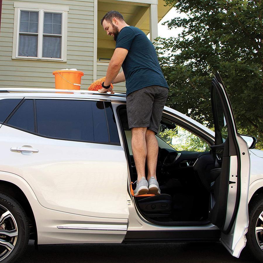 STEPLATCH - Multifunction Foldable Car Roof Rack Step