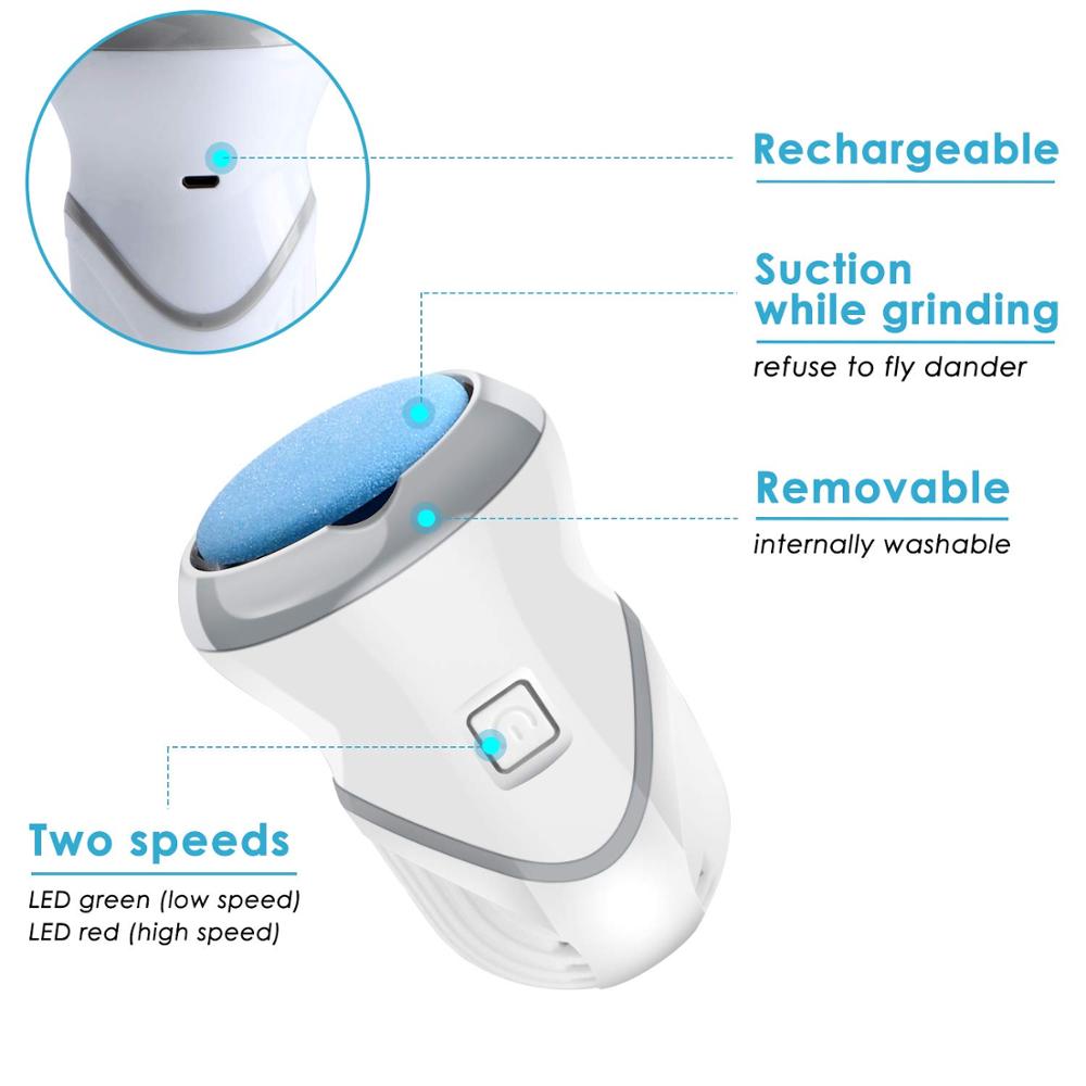 ZenCall Remover - Electric Callus Remover and Vacuum