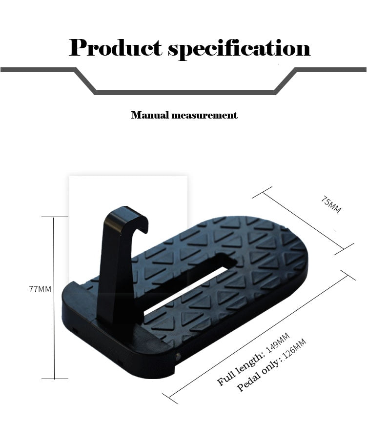STEPLATCH - Multifunction Foldable Car Roof Rack Step
