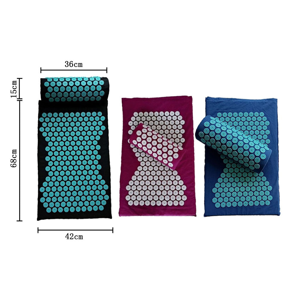 AcuComfort - Premium Acupressure Mat &amp; Pillow